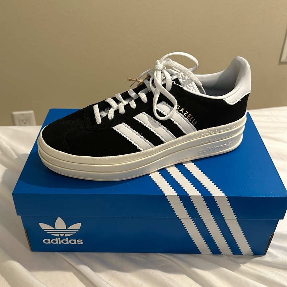 Adidas Black Gazelle Bold